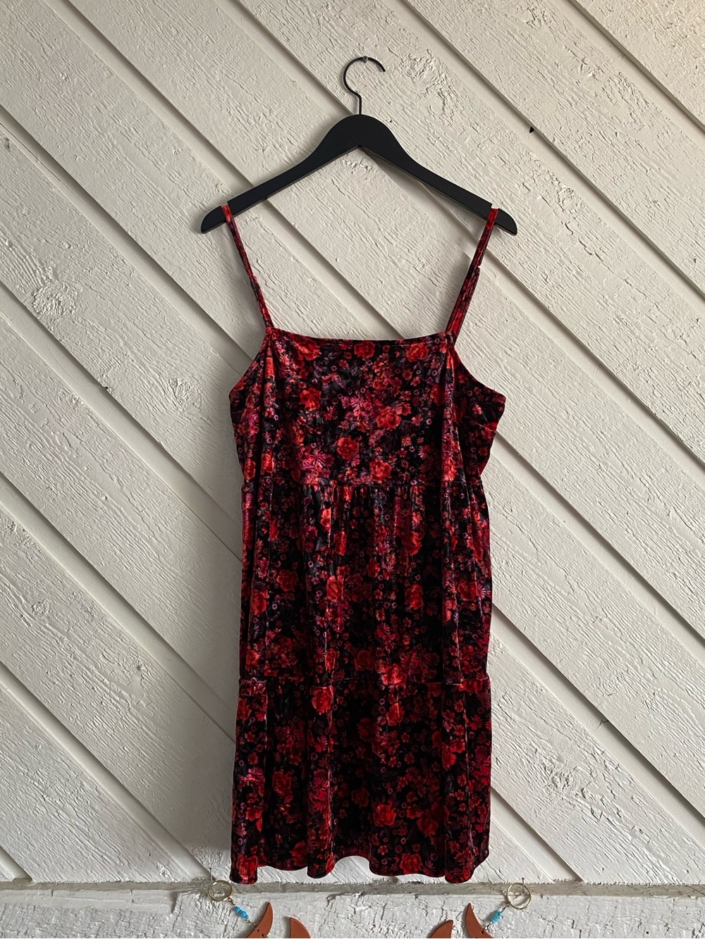 Velvet Floral Wild Fable Dress
